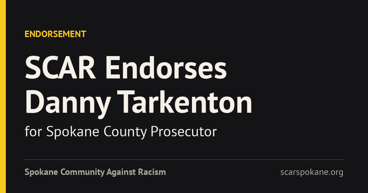 SCAR Endorses Danny Tarkenton